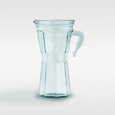 mixing glass, drinking jars, water jar, cocktail mixing glass, glass juice jar, glass water jar, cocktail glass, เหยือกแก้ว, เหยือกแก้วใส่น้ำ, เหยือกแก้วมีหู, เหยือกแก้ว 850 มล.