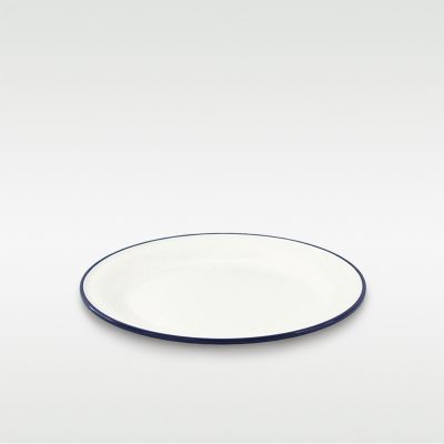 Audrey Round Rimmed Deep Plate in Blue