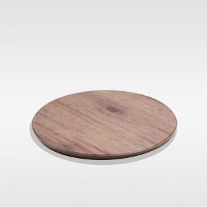 Mela Wood-Grain Round Board