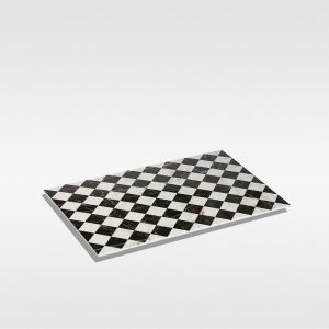 Marble Checker Rectangular Display Board 